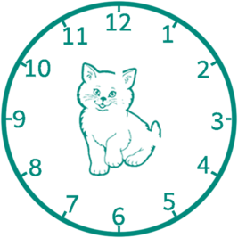Clock Cat